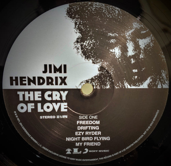 Jimi Hendrix : The Cry Of Love (LP, Album, RE, 180)