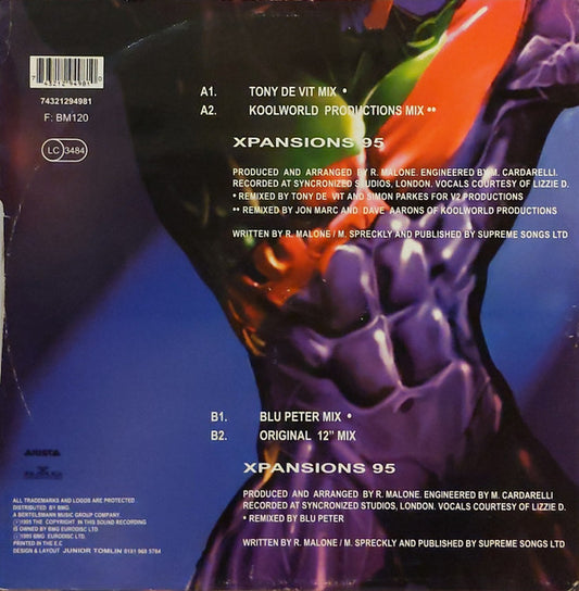 Xpansions 95* : Move Your Body (12")