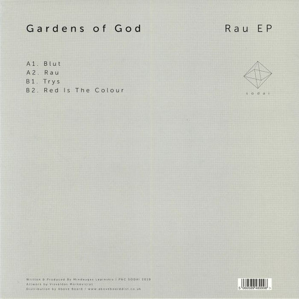 Gardens Of God : Rau EP (12", EP)