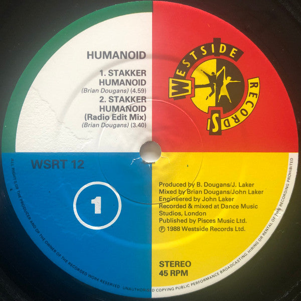 Humanoid : Stakker Humanoid (12", Pic)