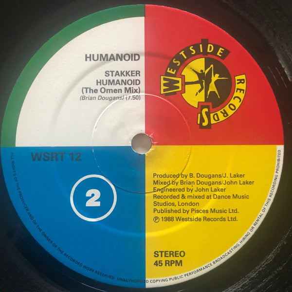 Humanoid : Stakker Humanoid (12", Pic)