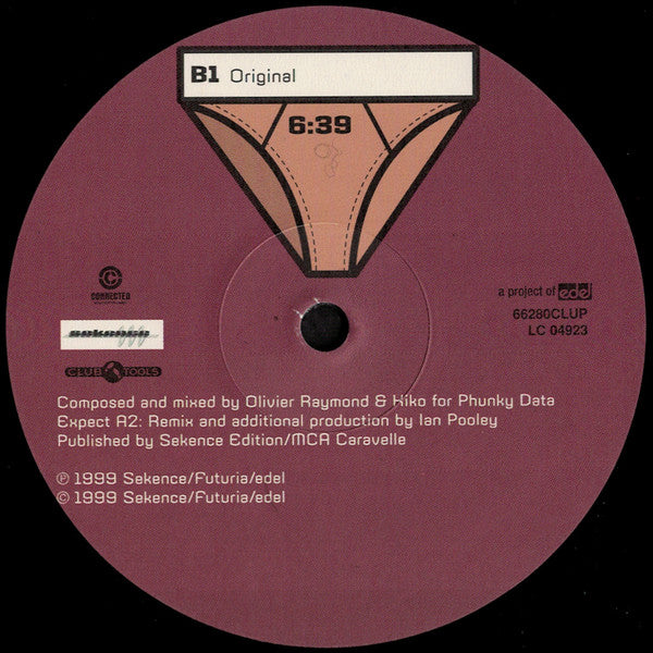 Phunky Data : Fashion (12", Promo)