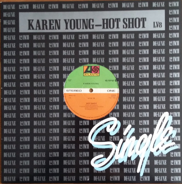 Karen Young : Hot Shot (12", Single, RE)