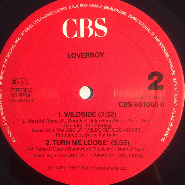 Loverboy : Notorious (12")