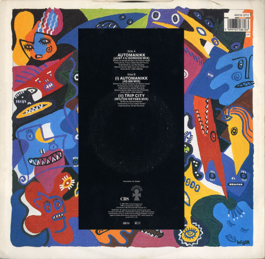 A Guy Called Gerald : Automanikk (Just 4 U Gordon Mix) (12")