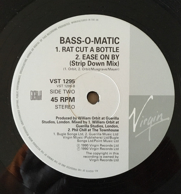 Bassomatic : Ease On By (12", Single)
