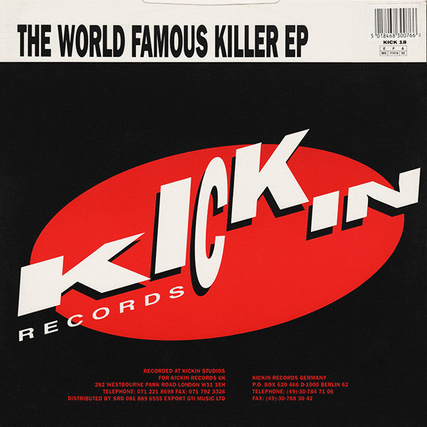Zero Zero : The World Famous Killer EP (12", EP)