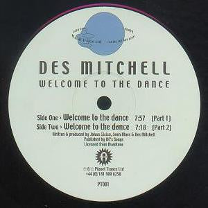 Des Mitchell : Welcome To The Dance (12")