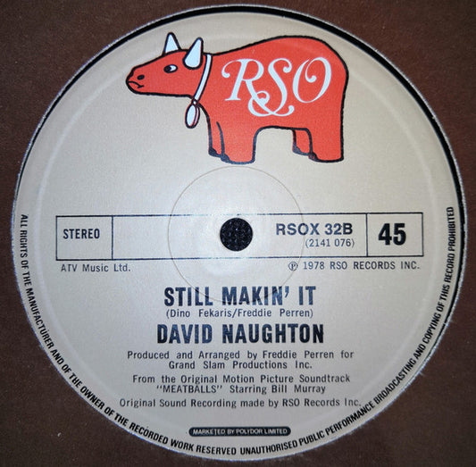 David Naughton : Makin' It (12")