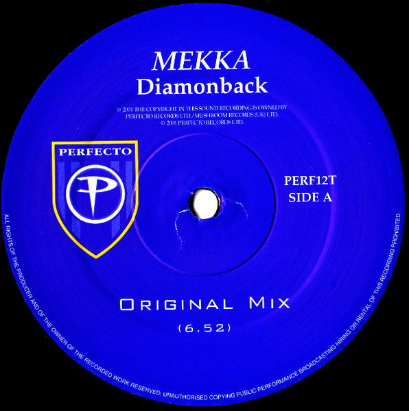 Mekka : Diamondback (12")