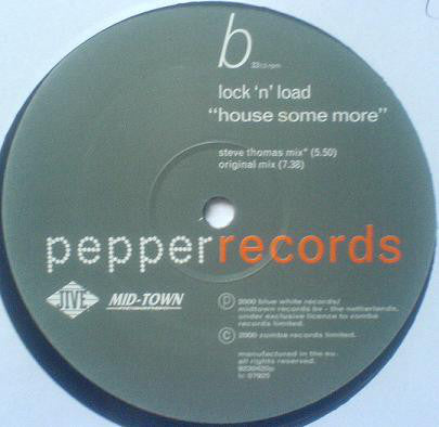 Lock 'N Load : House Some More (12", Promo)
