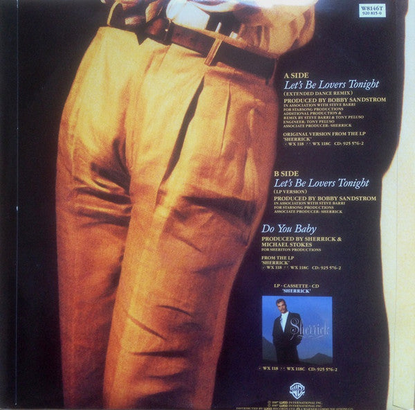 Sherrick : Let's Be Lovers Tonight (12", Ltd)