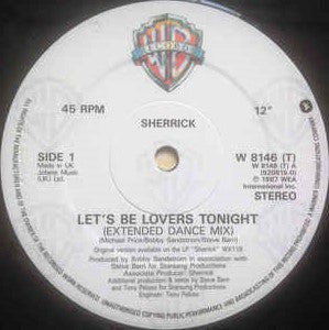 Sherrick : Let's Be Lovers Tonight (12", Ltd)