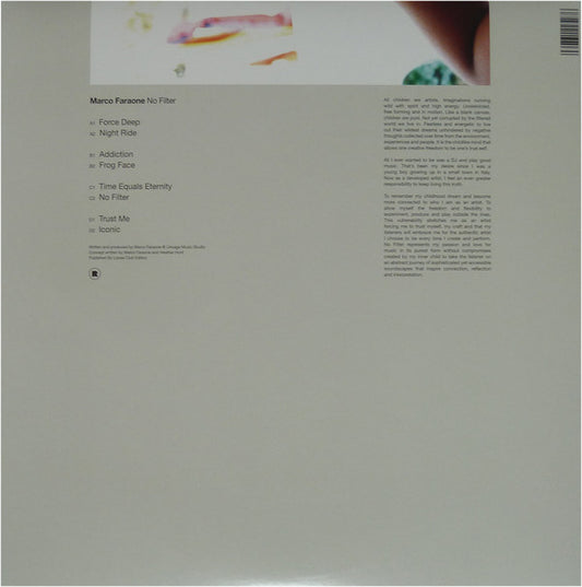 Marco Faraone : No Filter (2x12", Album)