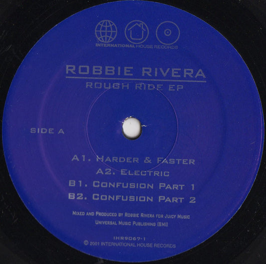 Robbie Rivera : Rough Ride EP (12", EP)