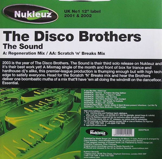 The Disco Brothers : The Sound (12")