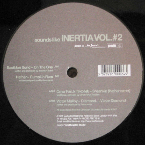 Various : Sounds Like Inertia Vol#2 Sampler (12")