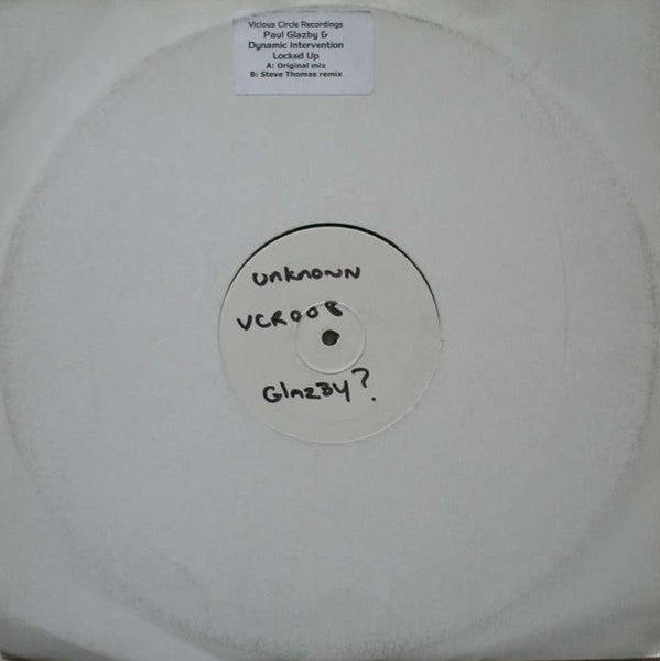 Paul Glazby & Dynamic Intervention : Locked Up (12", W/Lbl)