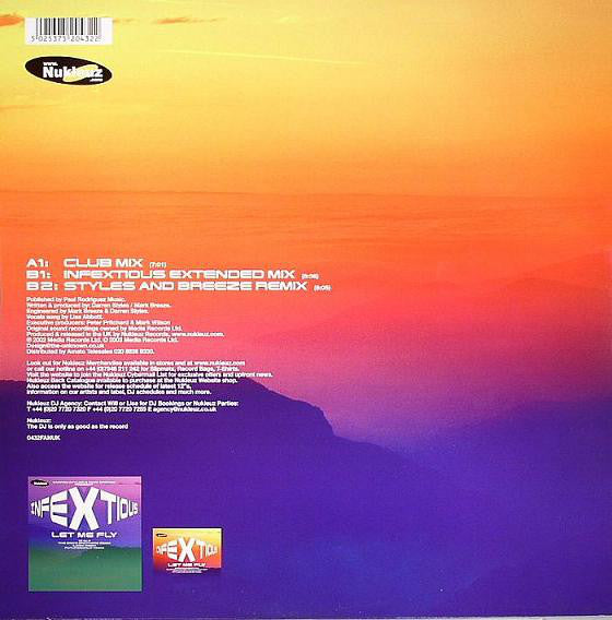 Darren Styles & Mark Breeze* Present Infextious : Let Me Fly (12", 1/2)