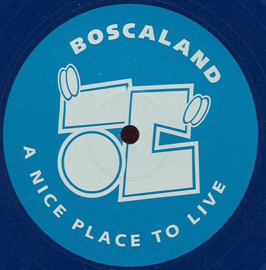 The Men From Del Bosca : Mr. Peacock Goes To Boscaland (12", Blu)