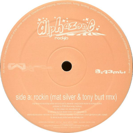 Alphazone : Rockin' (12")