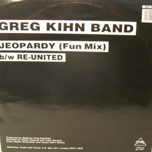 Greg Kihn Band : Jeopardy (12")