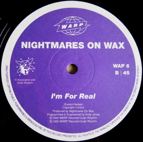 Nightmares On Wax : Aftermath / I'm For Real (12")