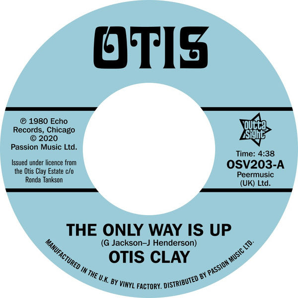 Otis Clay : The Only Way Is Up (7", Single)