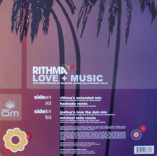 Rithma : Love + Music (12")