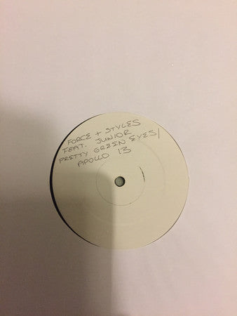 Force & Styles : Pretty Green Eyes / Apollo 13 (Pt II) (12", Promo, W/Lbl)