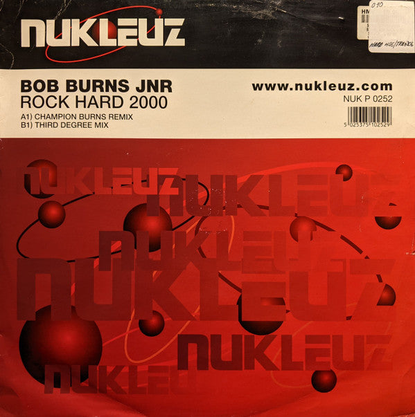 Bob Burns Jnr* : Rock Hard 2000 (12")
