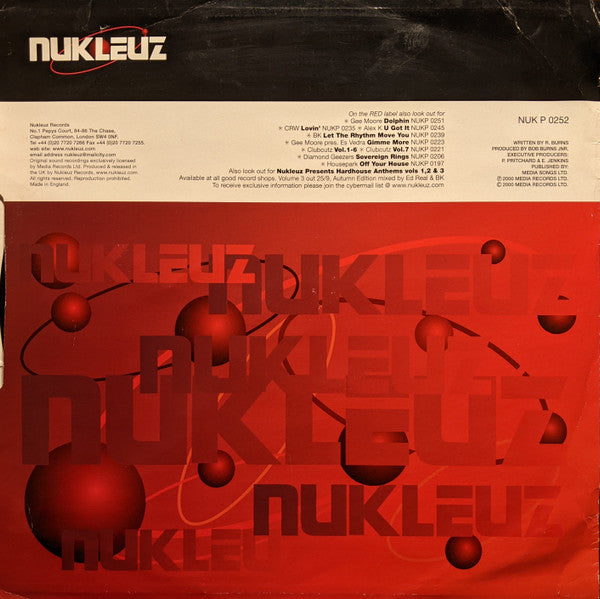 Bob Burns Jnr* : Rock Hard 2000 (12")
