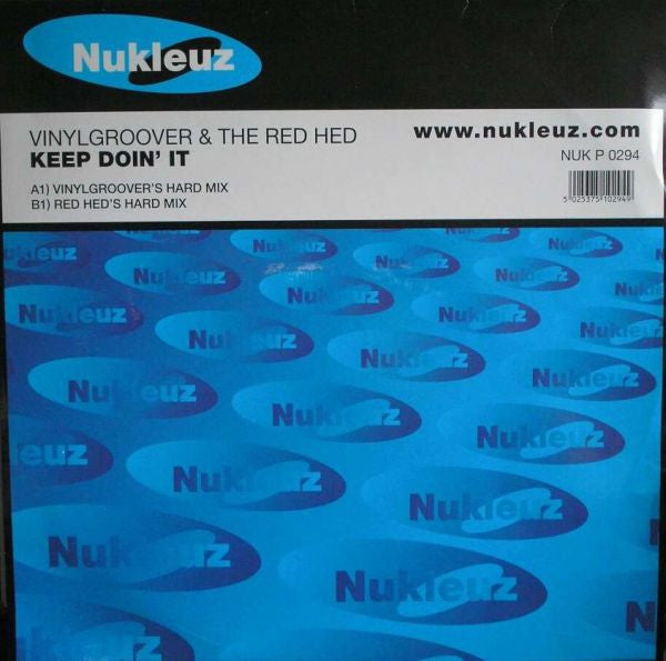 Vinylgroover & The Red Hed : Keep Doin' It (12")
