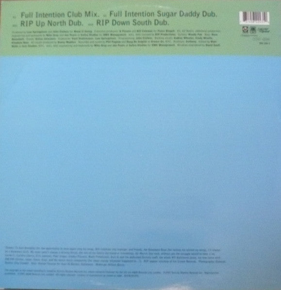 Ultra Naté : Free (The Full Intention/ RIP mixes) (12", Single)