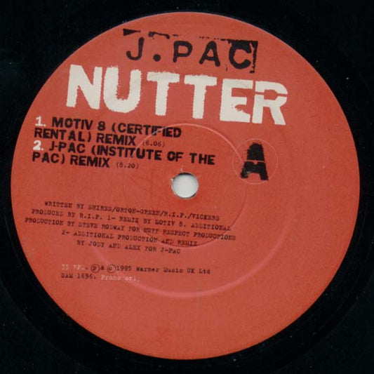 J.PAC : Nutter (12", Promo)