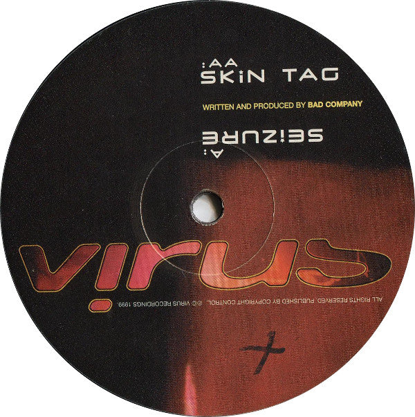 Optical : Ryme Tyme : Bad Company : ViRUS 006 (2x12", EP)