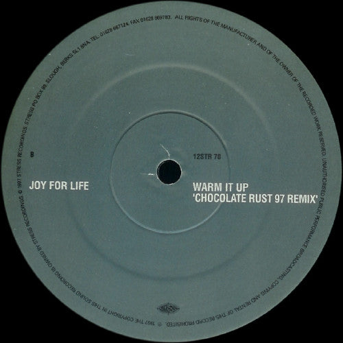 Joy For Life : Watcha Gonna Do / Warm It Up (12")