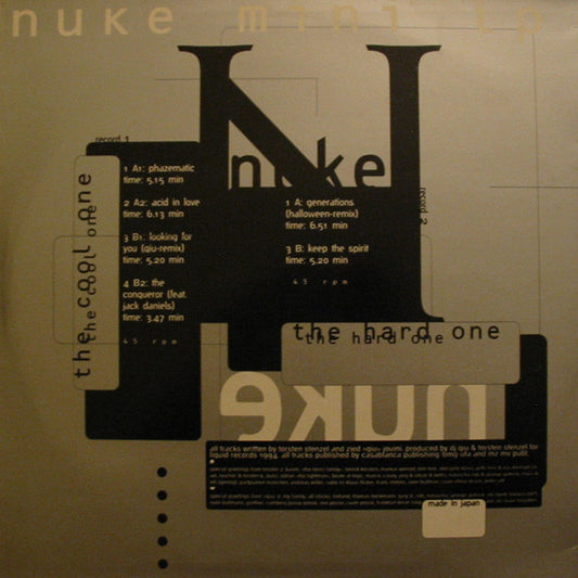 N.U.K.E. : Mini LP (2x12", MiniAlbum)