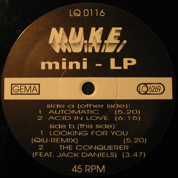 N.U.K.E. : Mini LP (2x12", MiniAlbum)