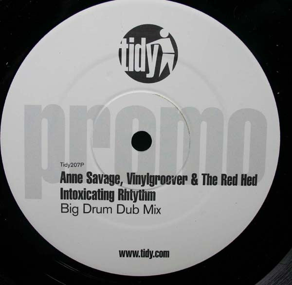 Anne Savage, Vinylgroover & The Red Hed : Intoxicating Rhythm (12", Promo)