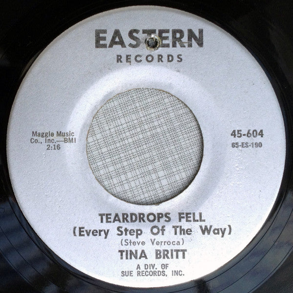 Tina Britt : The Real Thing / Teardrops Fell (7", Single)