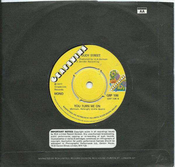 Judy Street : What (7", Single, Mono, RE)