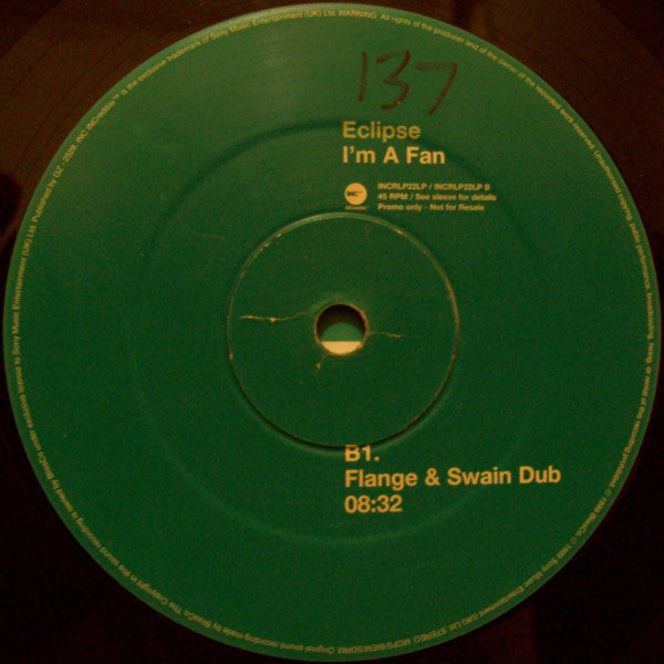 Eclipse (27) : I'm A Fan (12", Promo)