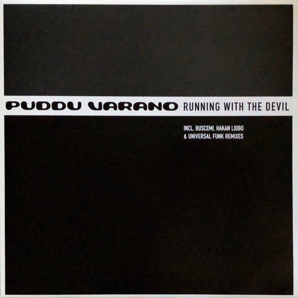 Puddu Varano : Running With The Devil (12")