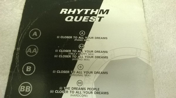 Rhythm Quest : The Dreams EP (2x12", EP, Ltd, Gat)