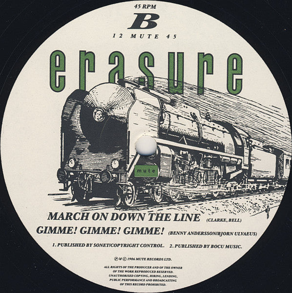 Erasure : Oh L'Amour (12", Single, RP, Die)