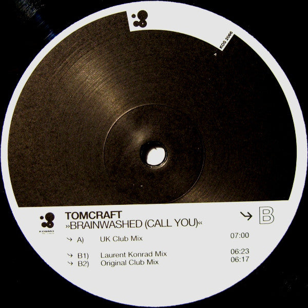 Tomcraft : Brainwashed (Call You) (12")