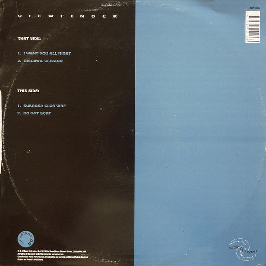 Back II Front* : Viewfinder (12")