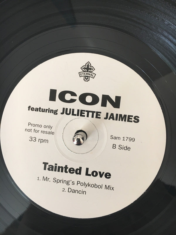 Icon (7) Featuring Juliette James* : Tainted Love (12", Promo)