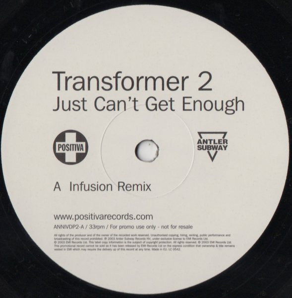 Various : Positiva Remixed Volume 2 (2x12", Ltd, Promo)